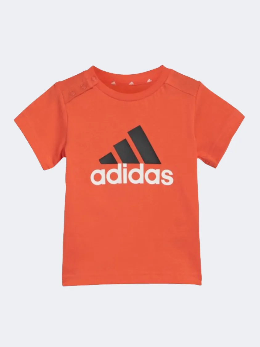 Adidas Essentials Baby Boys Sportswear Set Bright Red/Black
