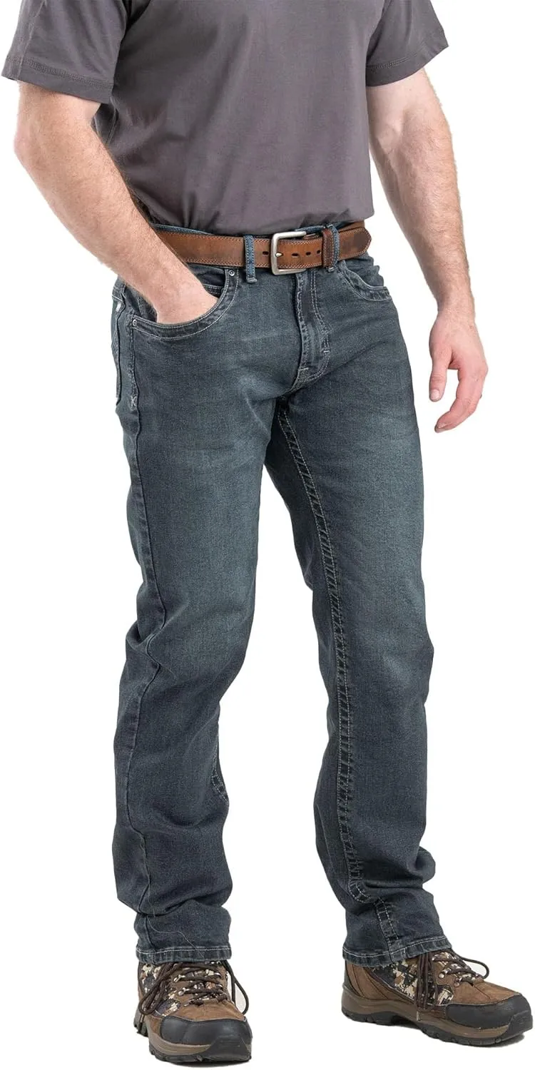 Berne Men's Highland Flex Relaxed Fit Straight Leg Jean