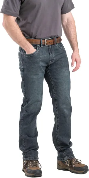 Berne Men's Highland Flex Relaxed Fit Straight Leg Jean