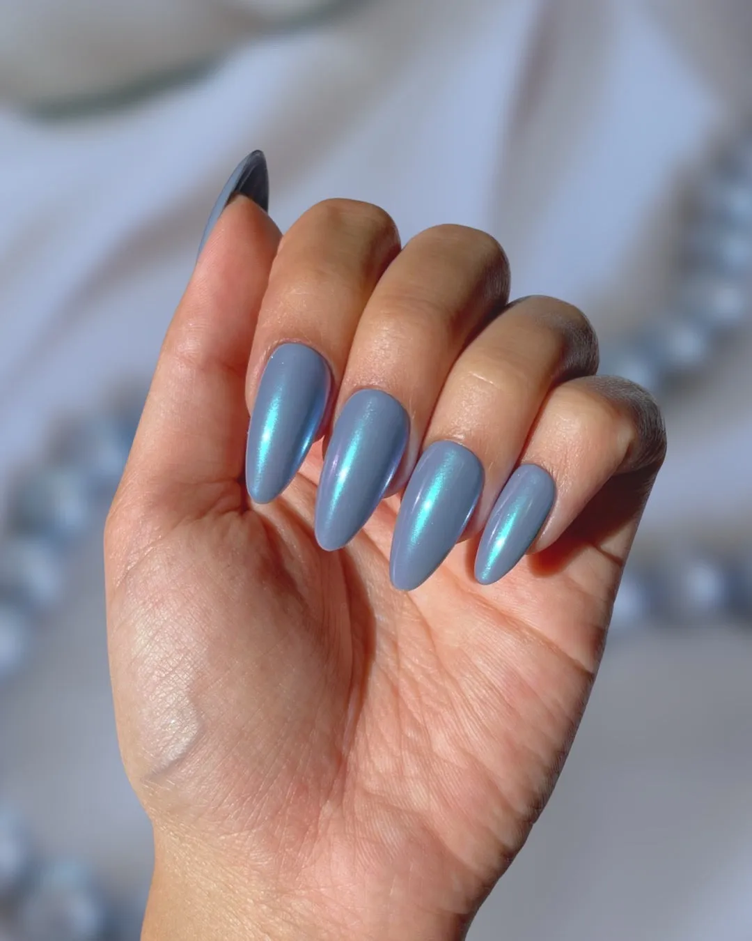 Blue Akoya Pearl