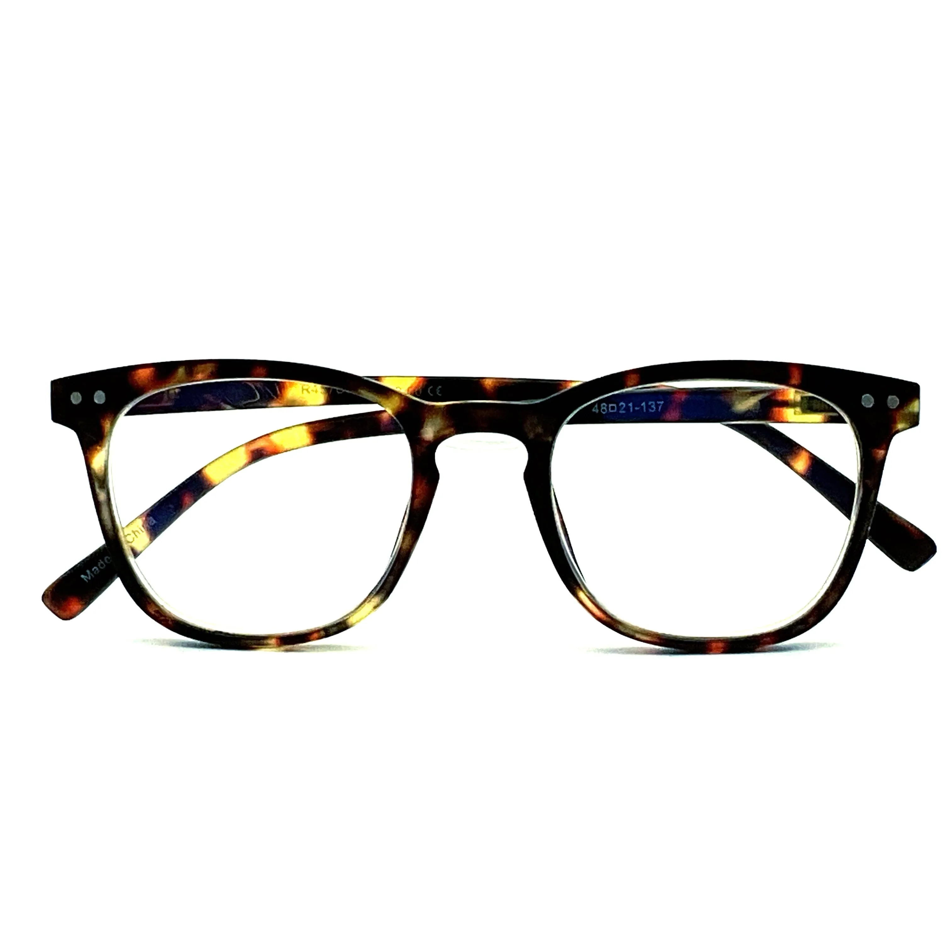 Blue No More! Blue Light Blocking Keyhole Frame Computer Reading Glasses