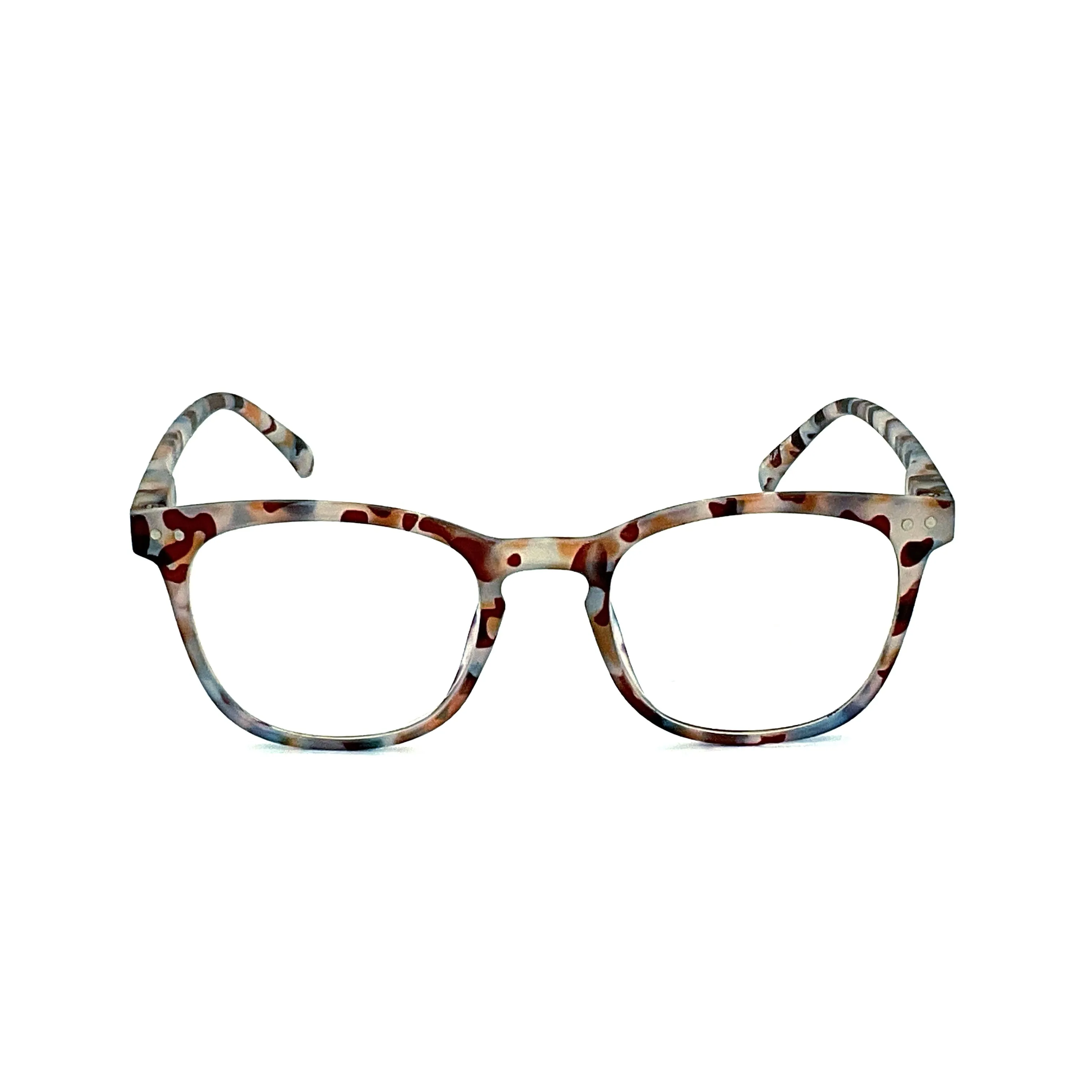 Blue No More! Blue Light Blocking Keyhole Frame Computer Reading Glasses