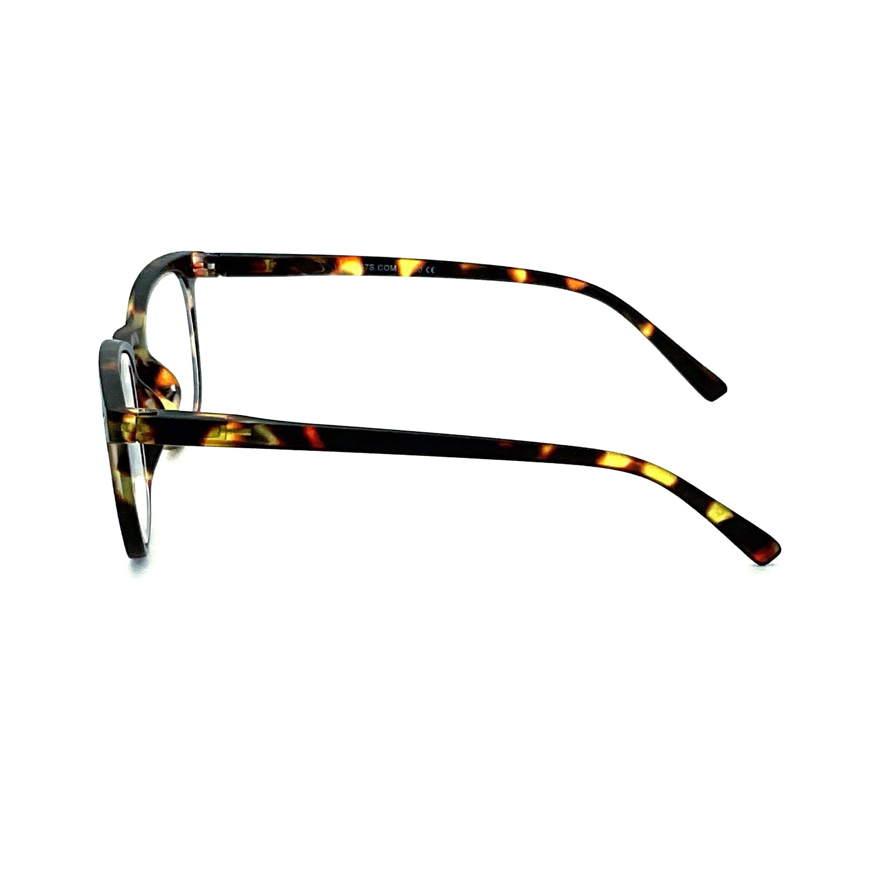 Blue No More! Blue Light Blocking Keyhole Frame Computer Reading Glasses