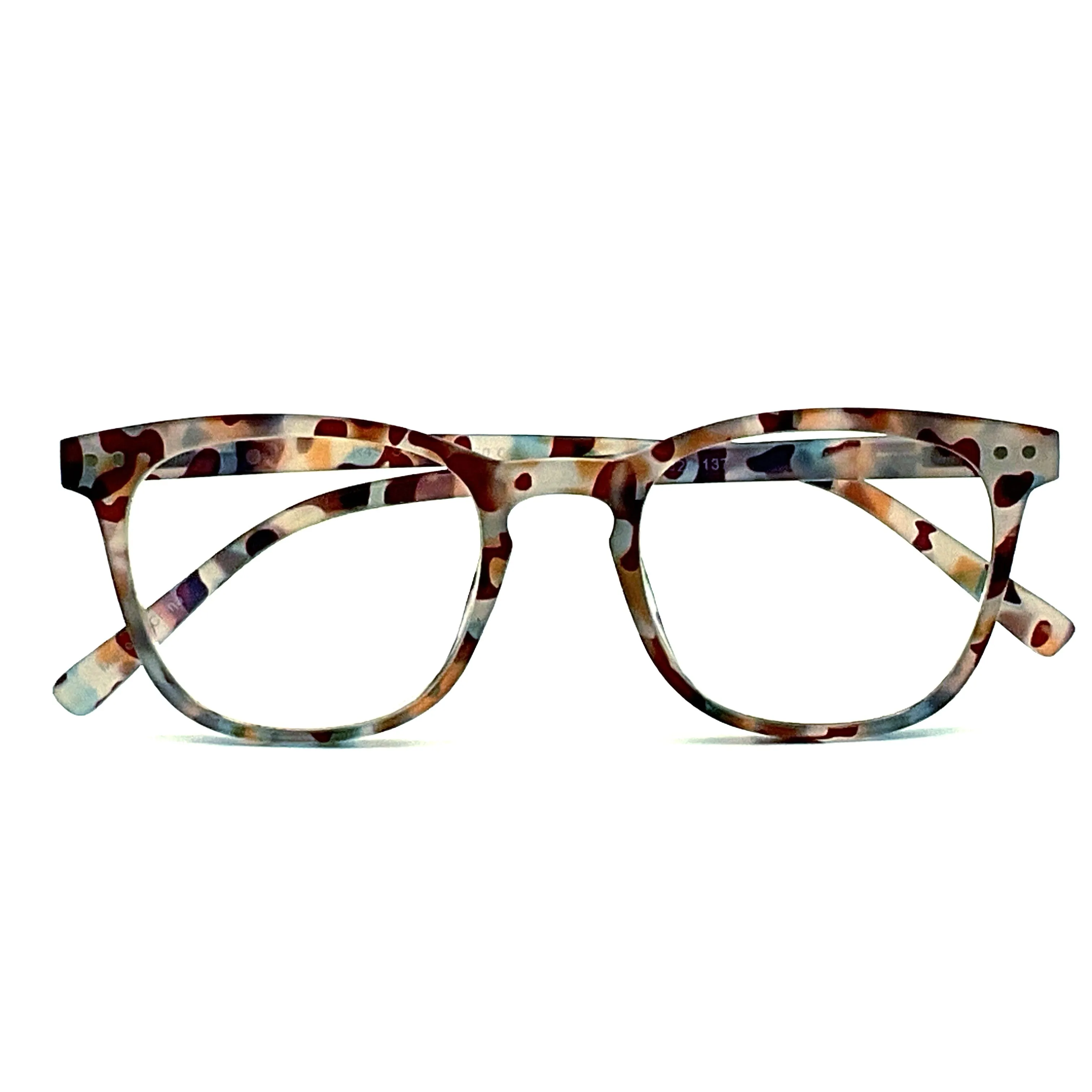 Blue No More! Blue Light Blocking Keyhole Frame Computer Reading Glasses
