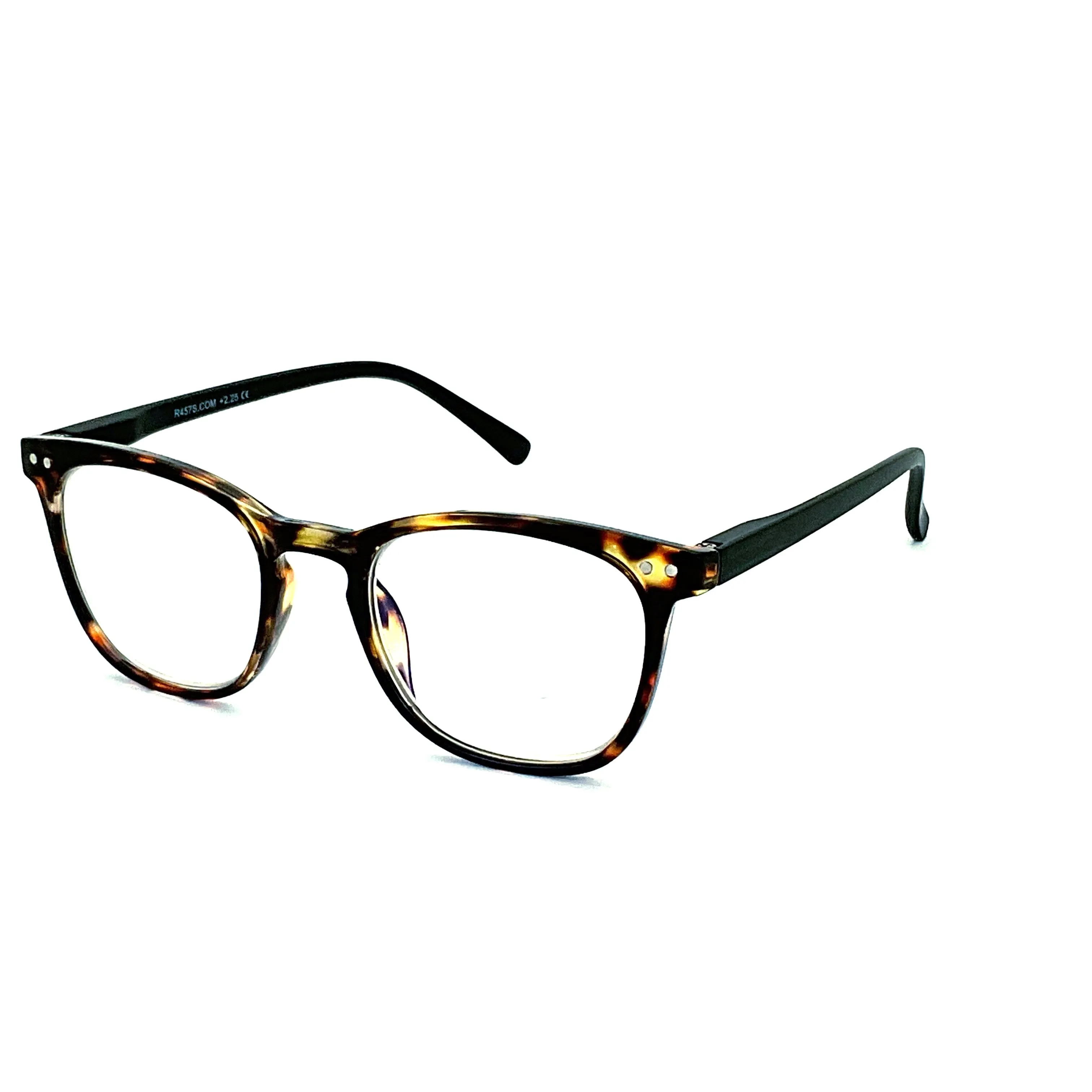 Blue No More! Blue Light Blocking Keyhole Frame Computer Reading Glasses