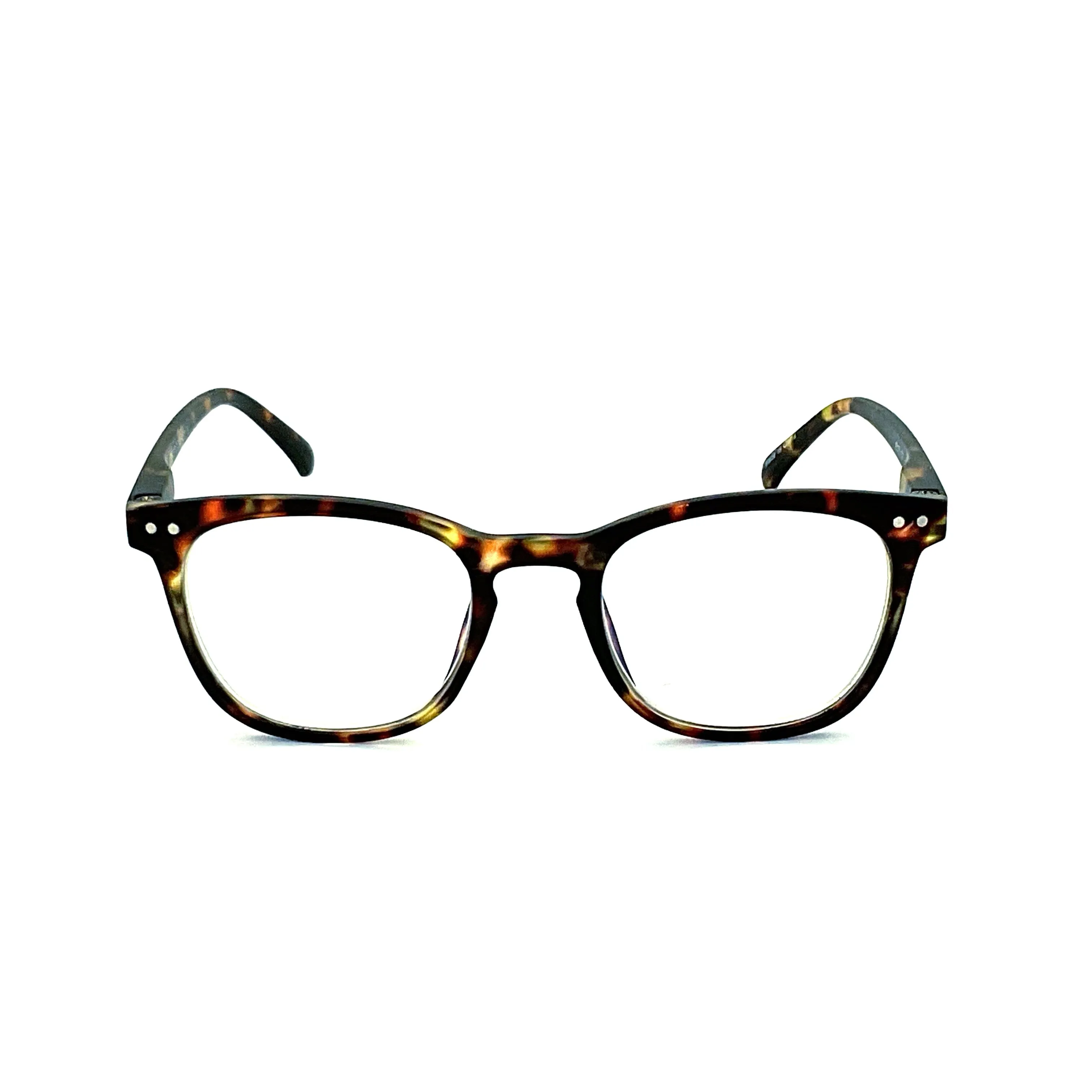 Blue No More! Blue Light Blocking Keyhole Frame Computer Reading Glasses