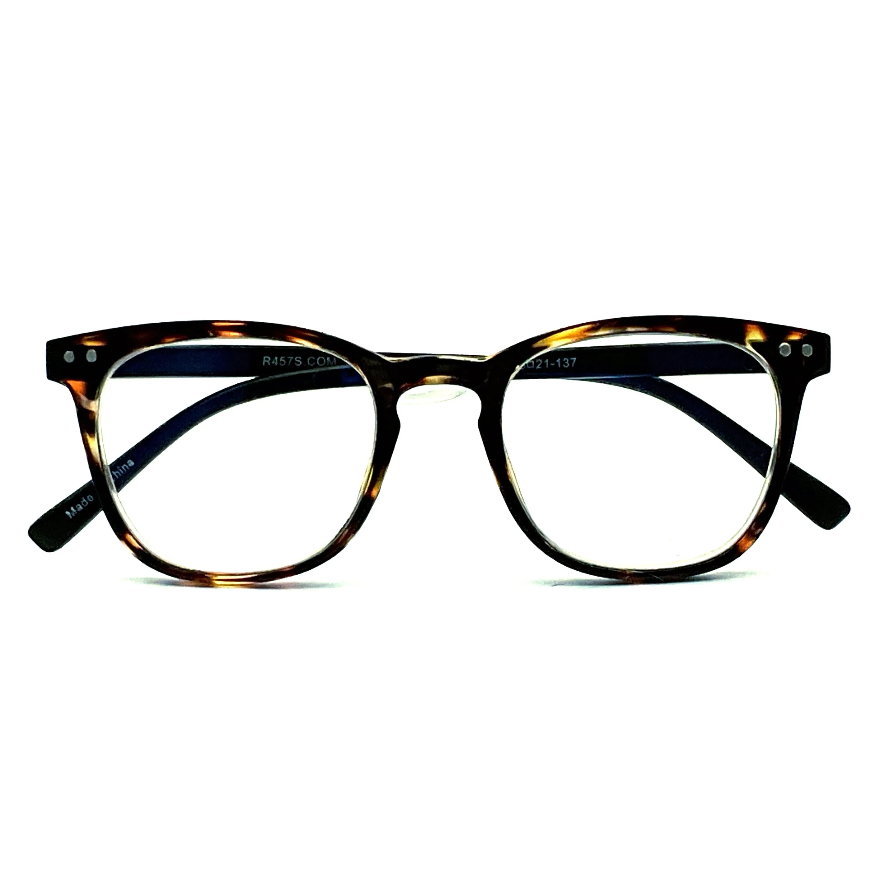 Blue No More! Blue Light Blocking Keyhole Frame Computer Reading Glasses