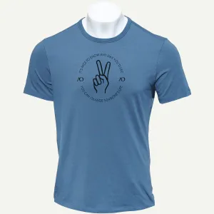 Butter T Peace - Blue Shadow