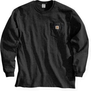 Carhartt Workwear Pocket Long Sleeve Shirt, Black