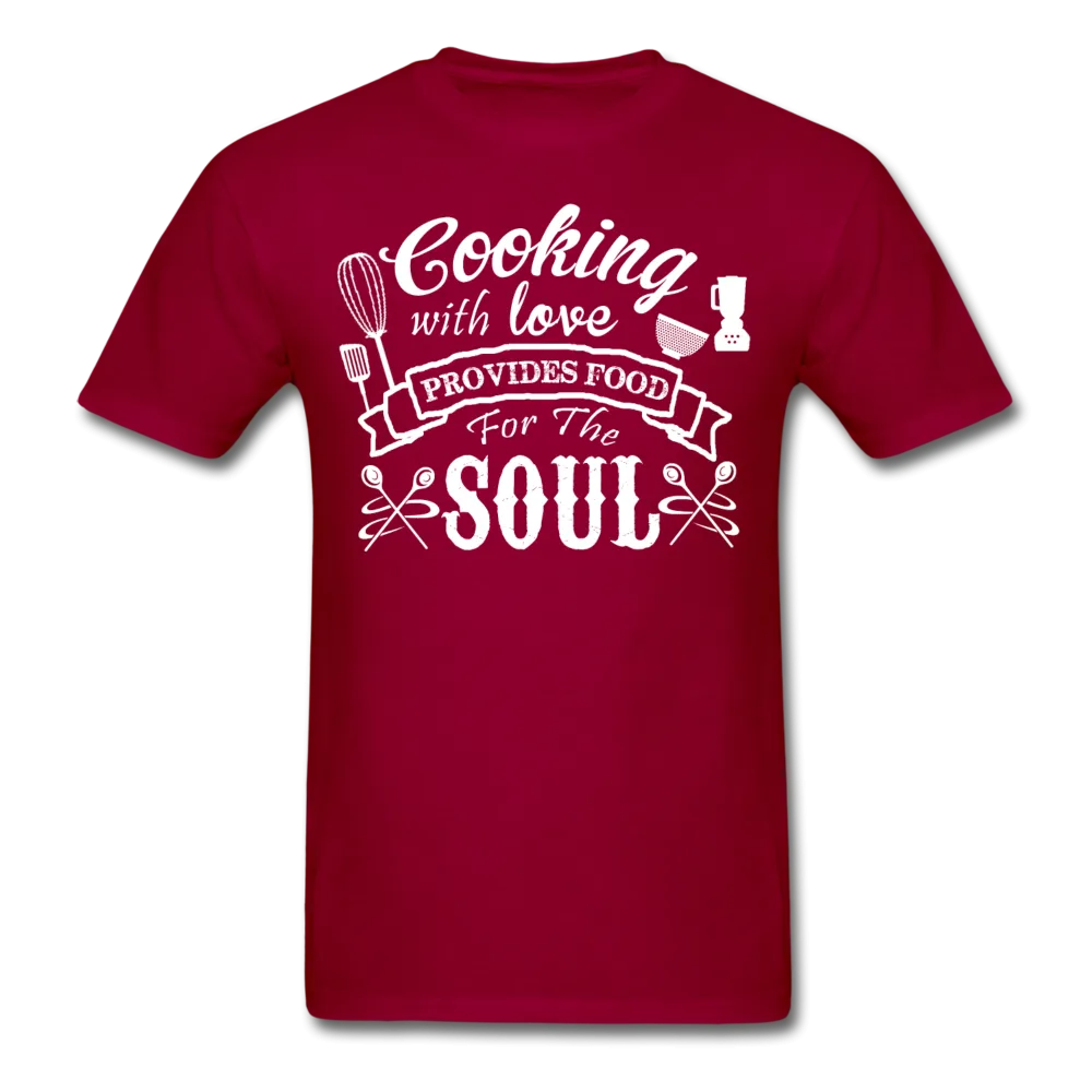 Cooking With Love Provides Food For The Soul Men's T-Shirt