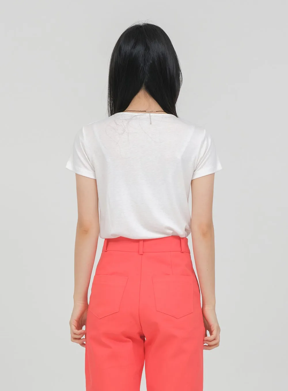 Desaturated Spandex T-shirt OA19