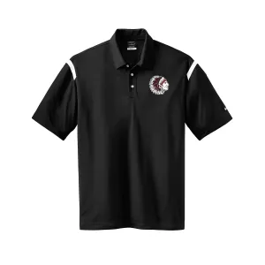 East Scarlets Golf Nike Dri-FIT Shoulder Stripe Polo