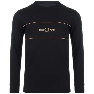 Embroidered Panel Tee