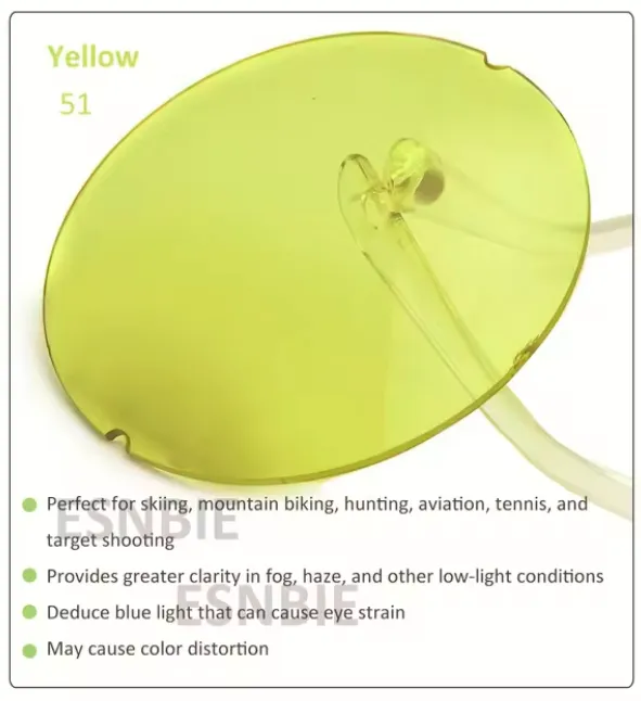 Esnbie 1.61 Index Non Polarized Tinted Lenses