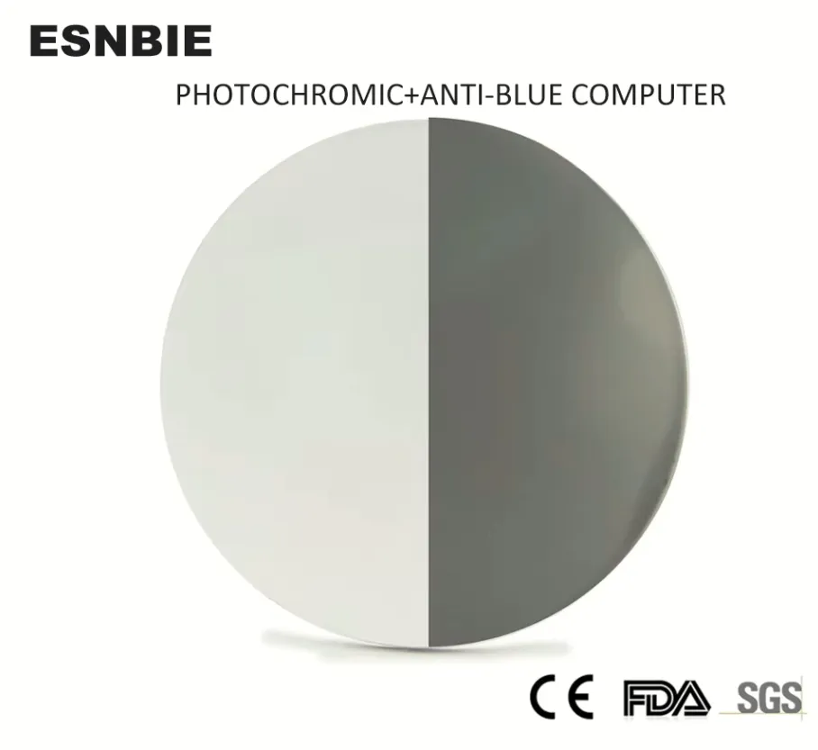 Esnbie 1.61 Index Non Polarized Tinted Lenses