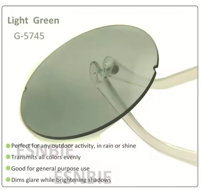 Esnbie 1.61 Index Non Polarized Tinted Lenses