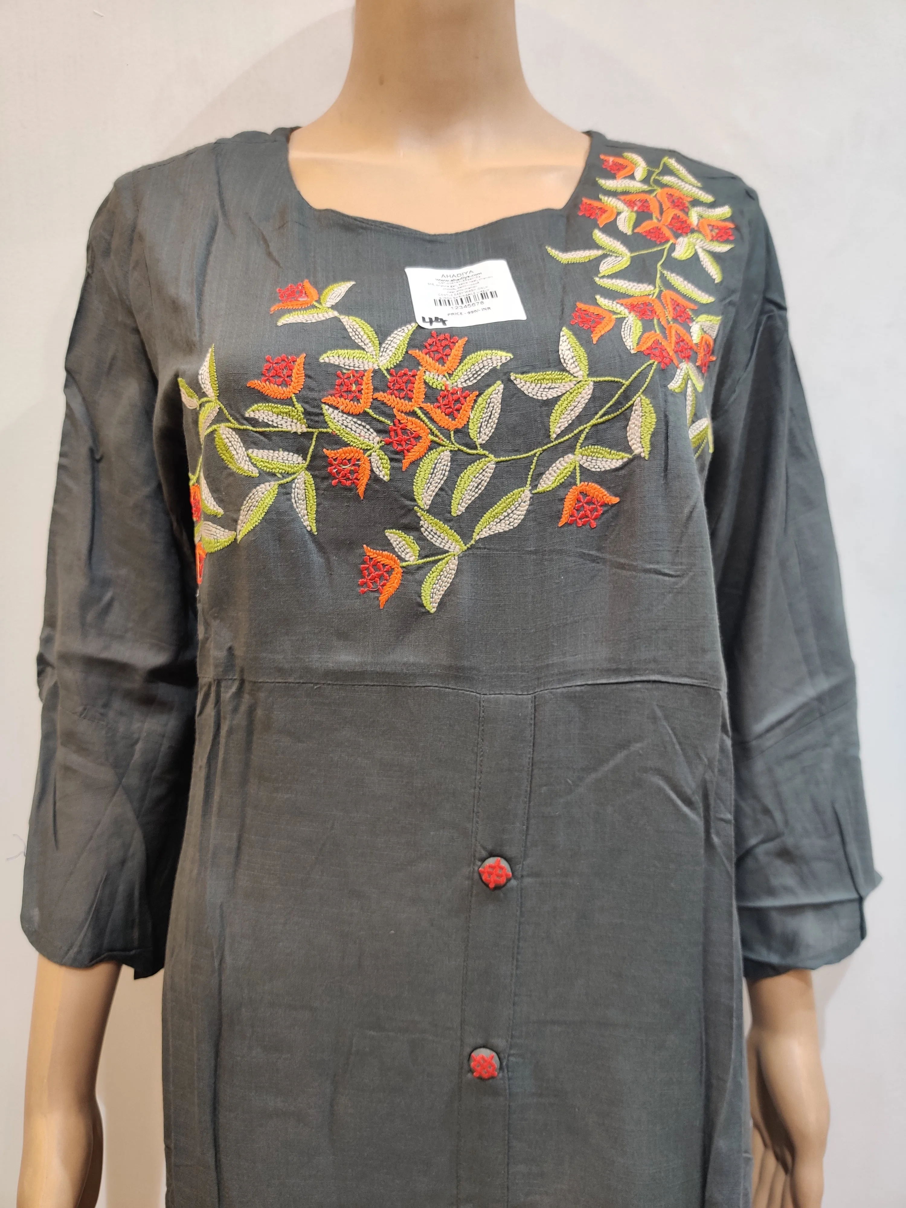 Flax Kurta