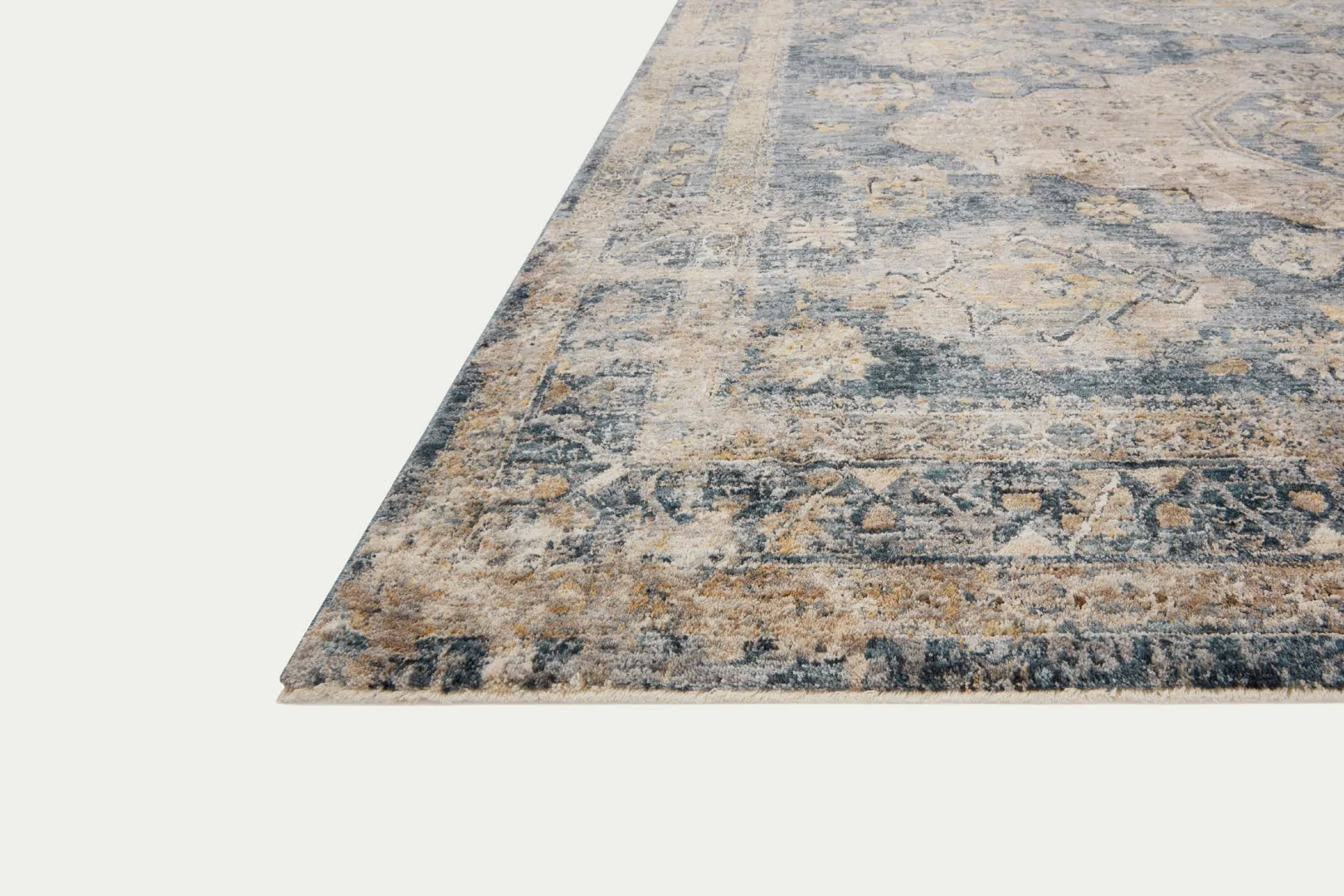 Gaia Denim / Taupe Rug