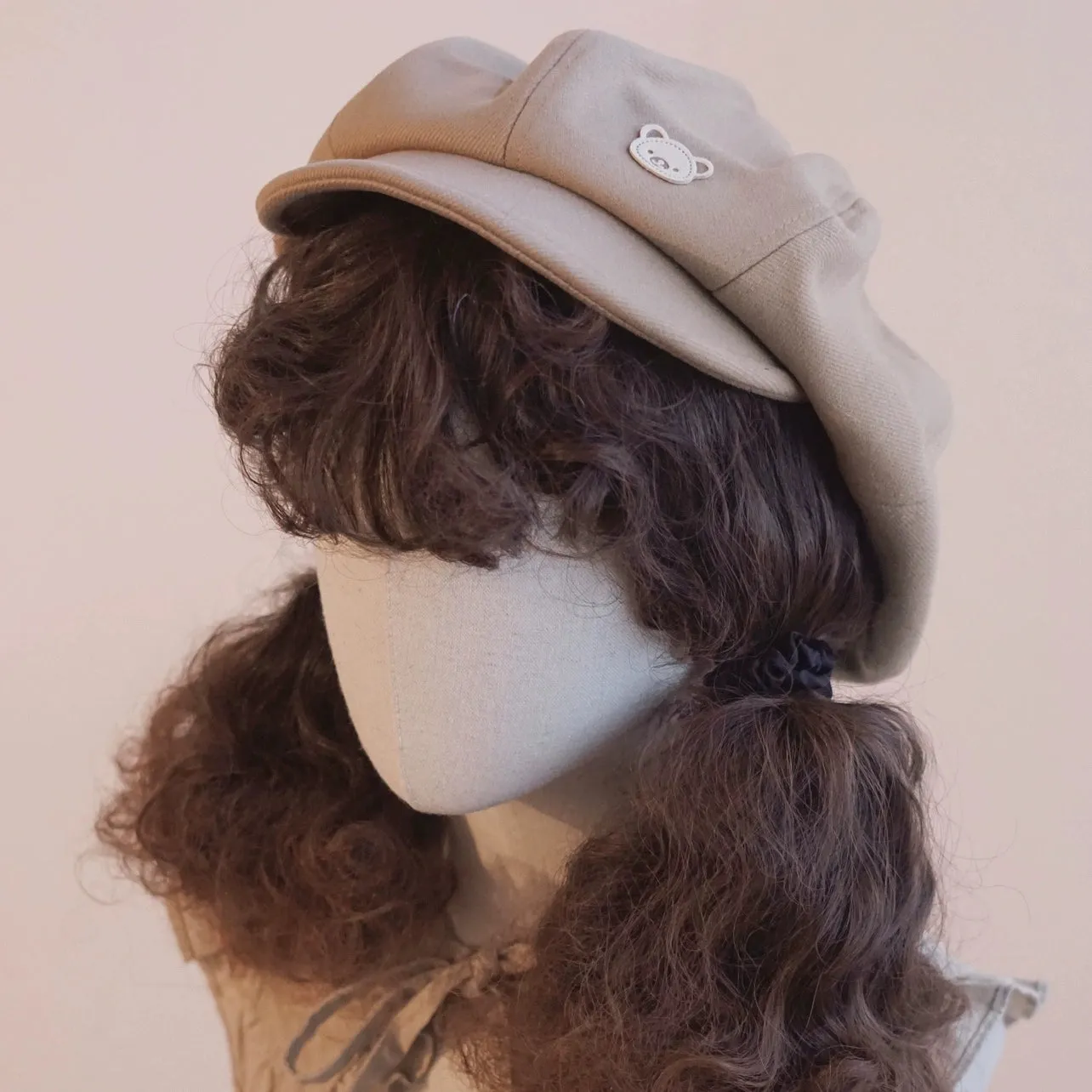 Handmade Beret Autumn-Winter Cloud Beret Duckbill Cap Multicolor
