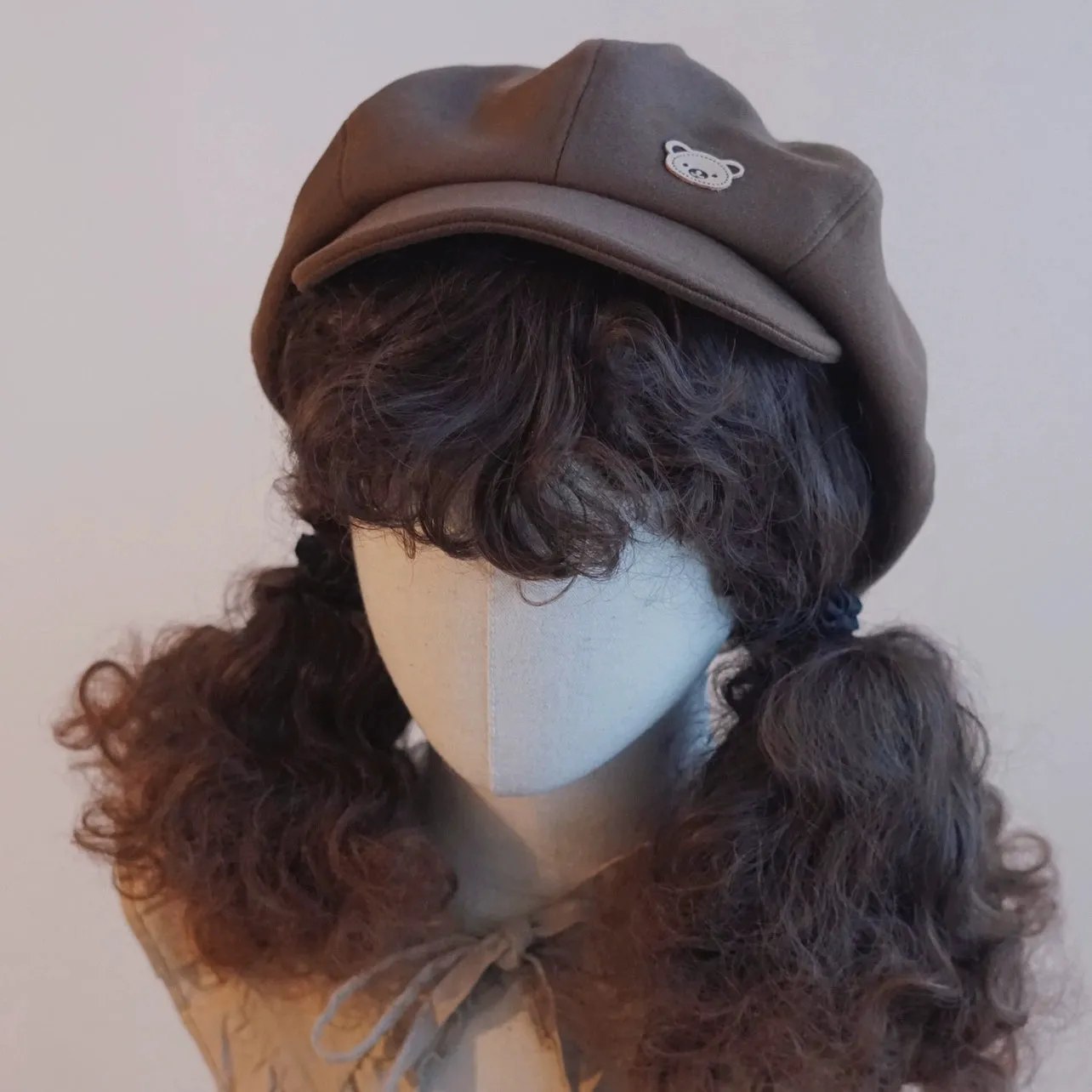Handmade Beret Autumn-Winter Cloud Beret Duckbill Cap Multicolor