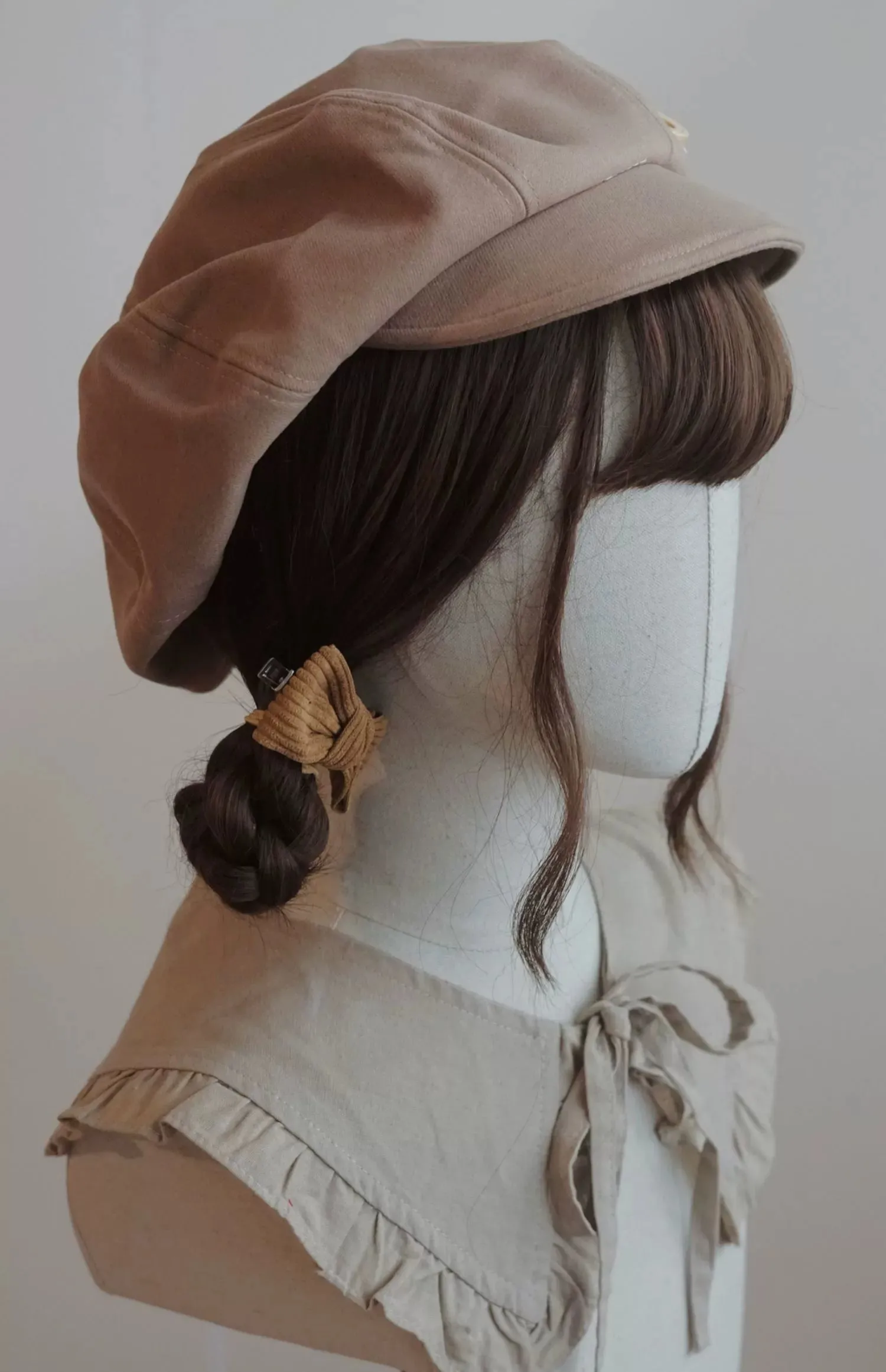 Handmade Beret Autumn-Winter Cloud Beret Duckbill Cap Multicolor