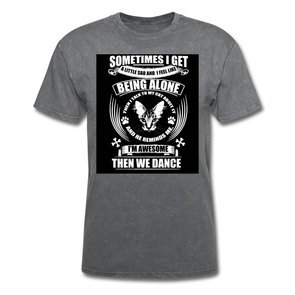 I Talk To My Cat About It Men's T-Shirt