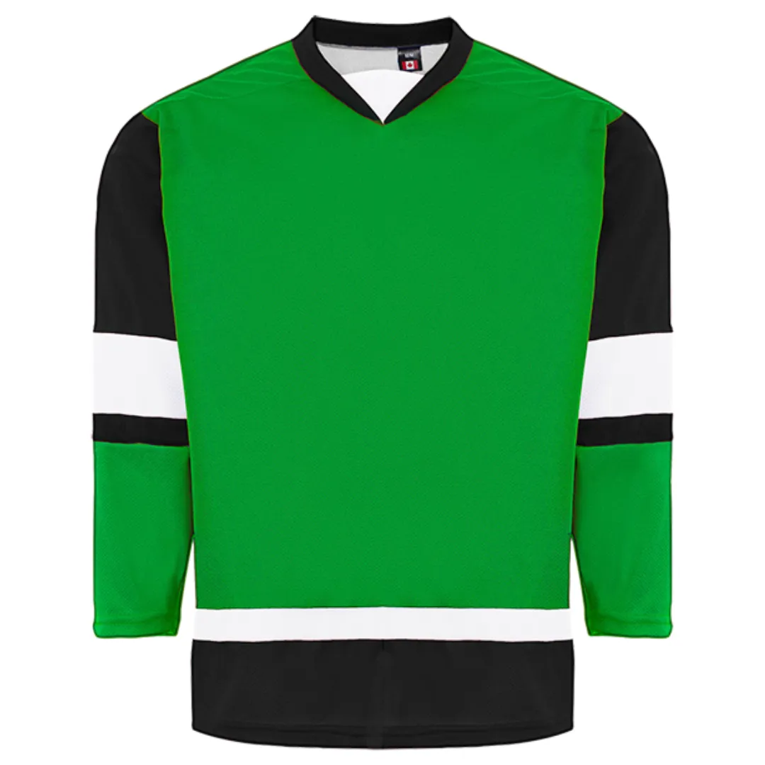 Kobe 5200 Kelly Green/Black/White Midweight League Hockey Jersey