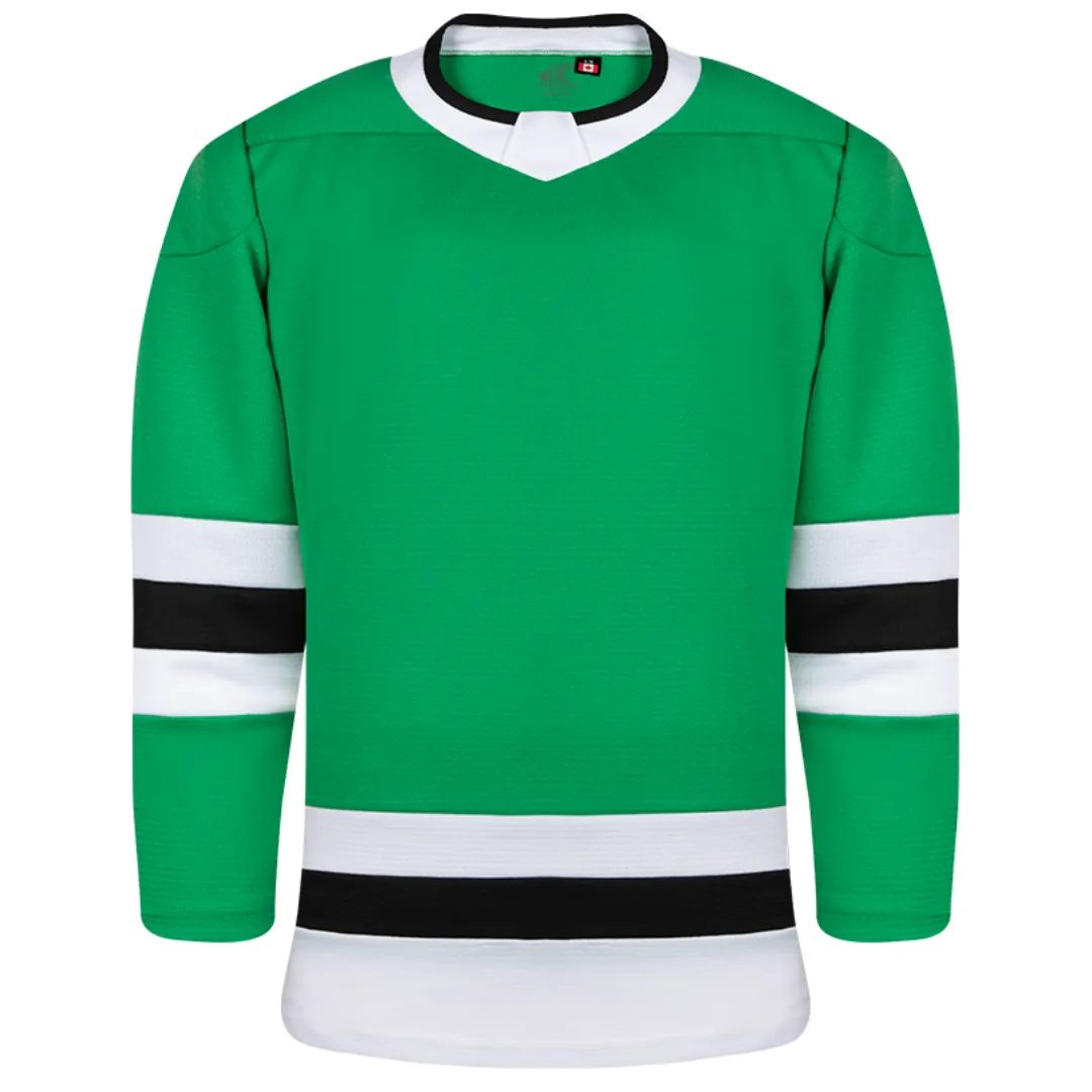 Kobe K3GLI Kelly Green/White/Black Premium League Hockey Jersey