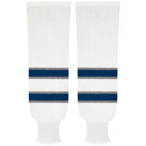 Kobe Sportswear 9803H Winnipeg Jets White Pro Knit Ice Hockey Socks