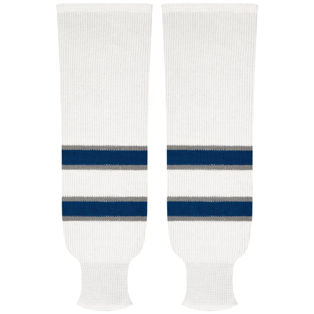 Kobe Sportswear 9803H Winnipeg Jets White Pro Knit Ice Hockey Socks
