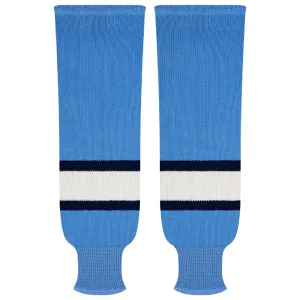 Kobe Sportswear 9852A Pittsburgh Penguins Vintage Away Pro Knit Ice Hockey Socks