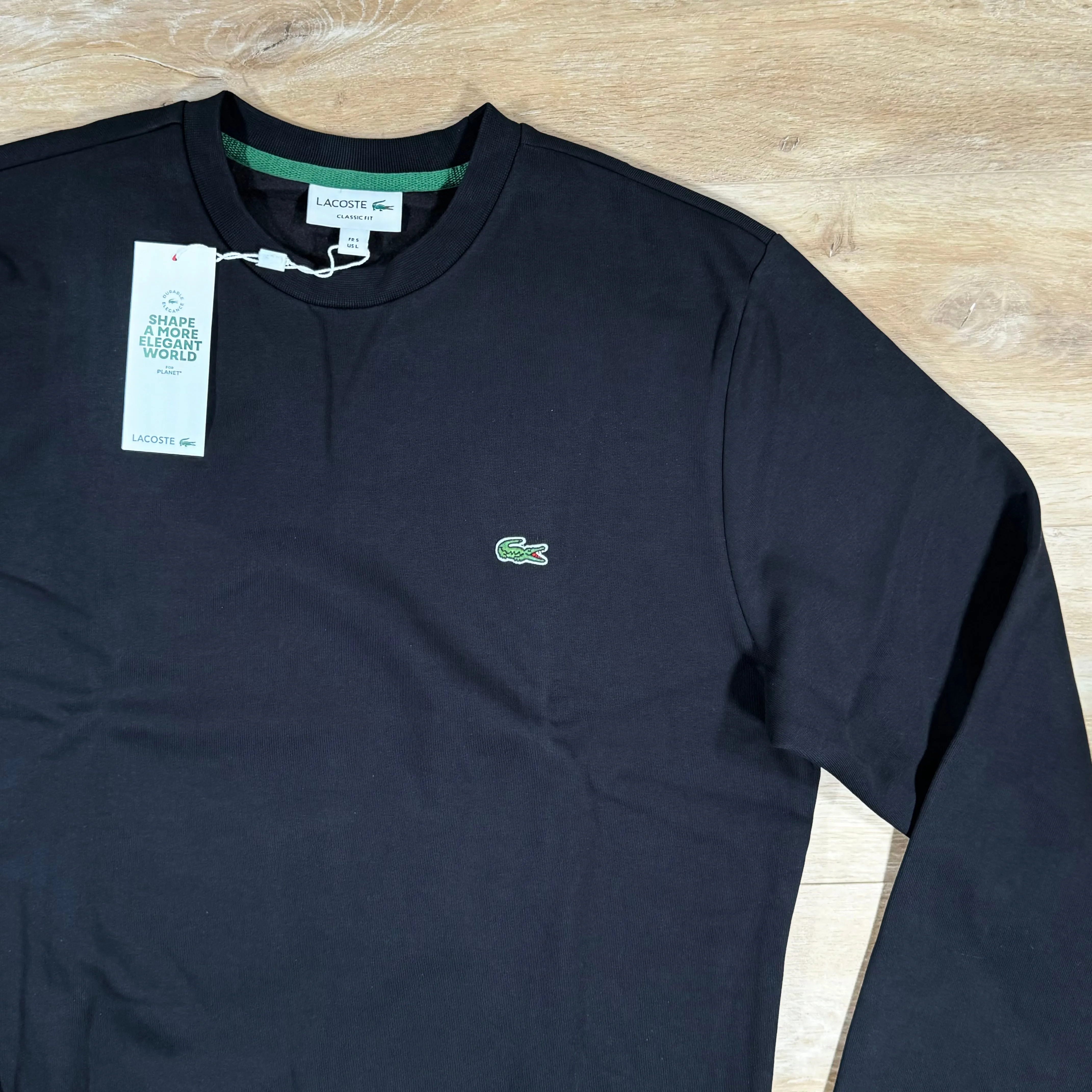 Lacoste Crewneck Sweatshirt in Black