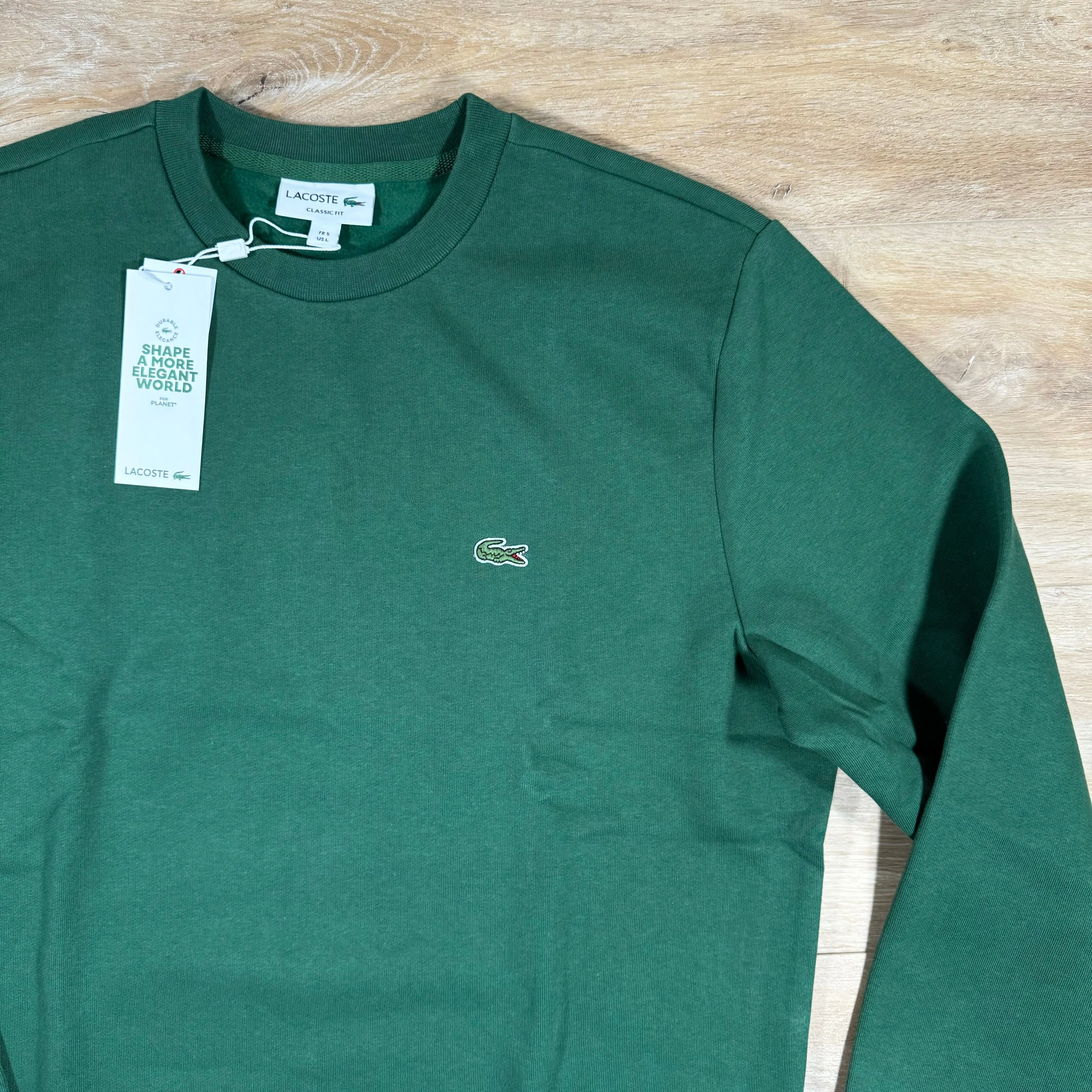 Lacoste Crewneck Sweatshirt in Green