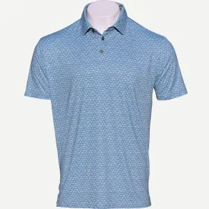 Malu Polo - Ashleigh Blue/Blue Mist