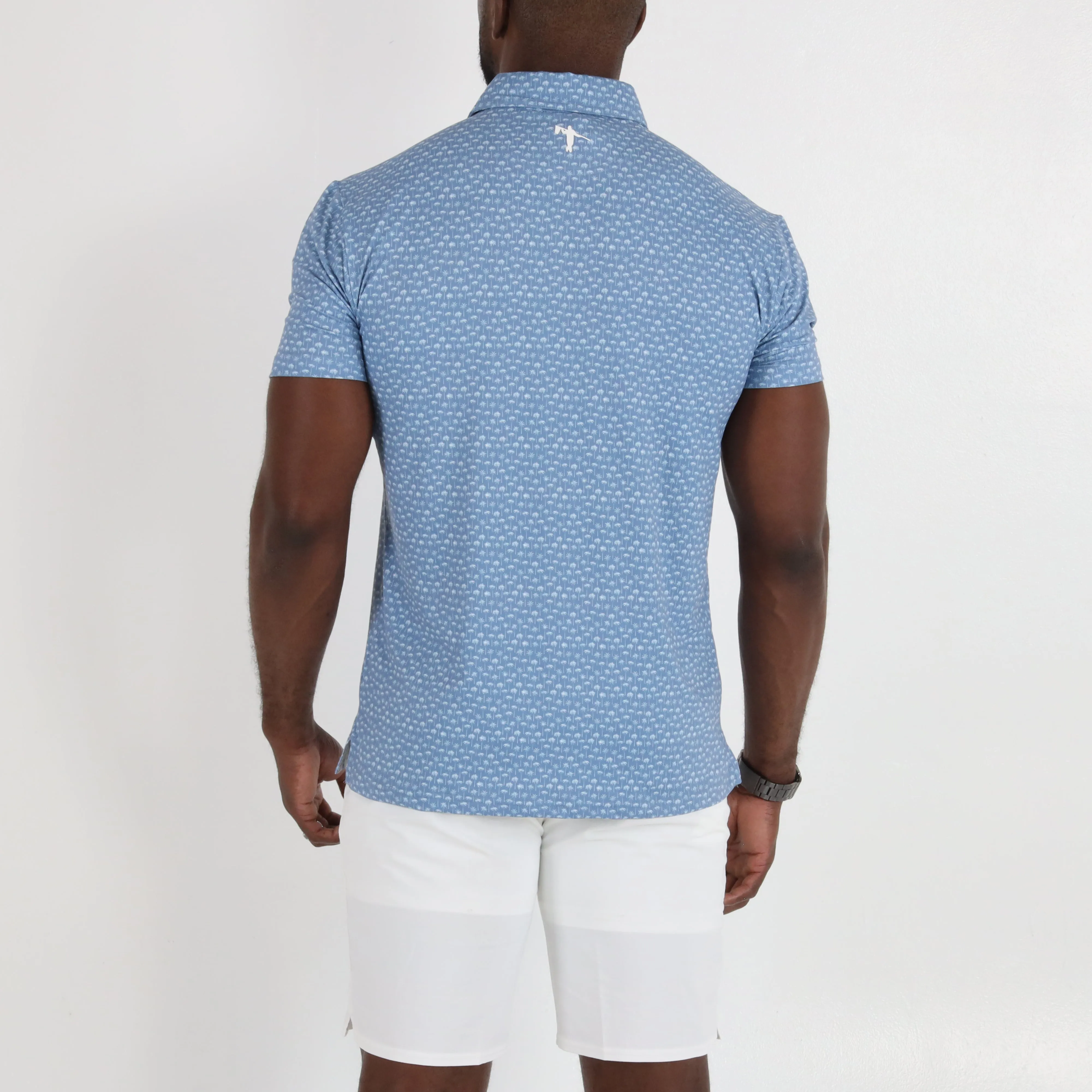 Malu Polo - Ashleigh Blue/Blue Mist