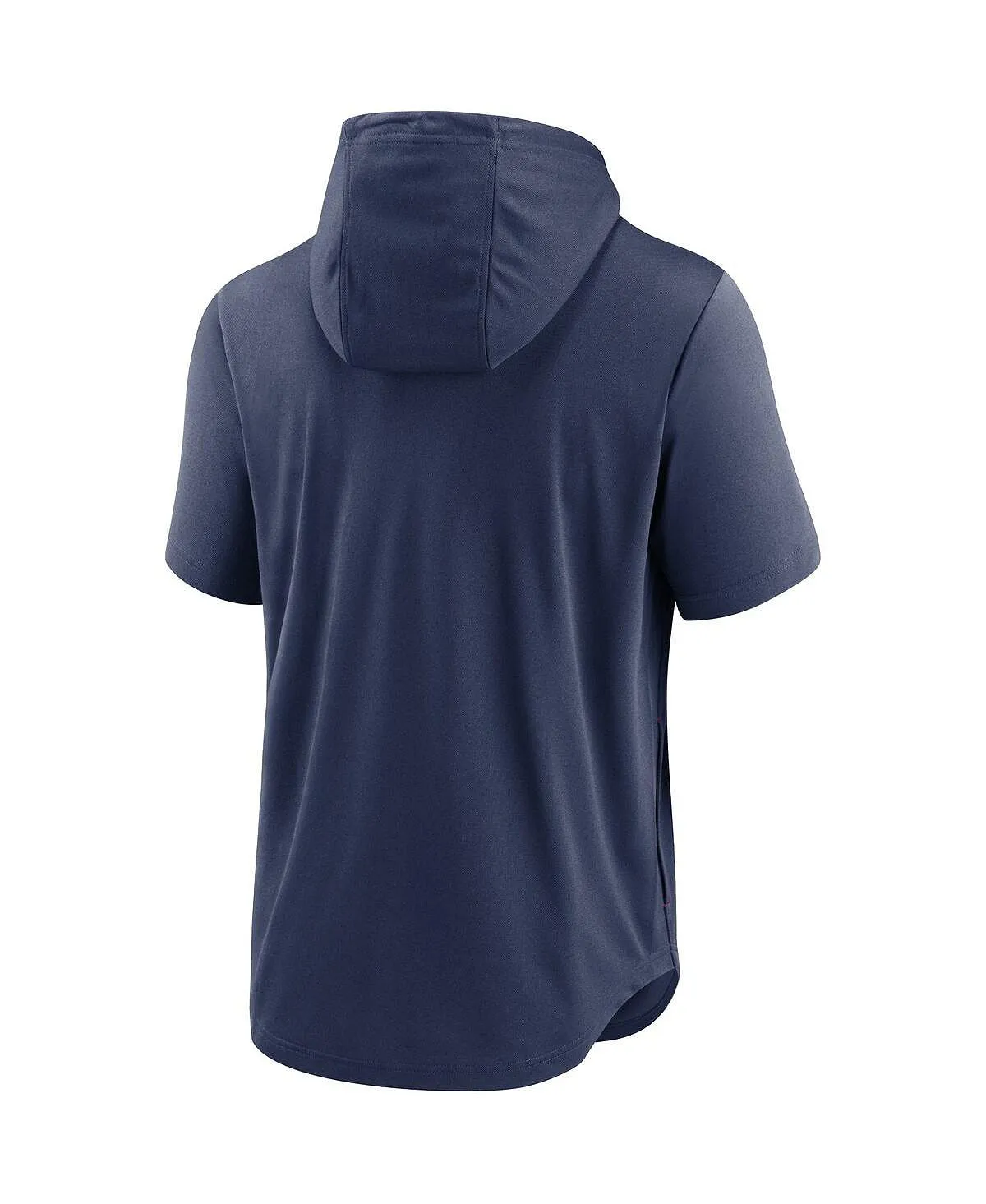 Men's Navy Blue Short Sleeve Hoodie Boston Red Sox Logo Lockup Performance Nike ,  blue
