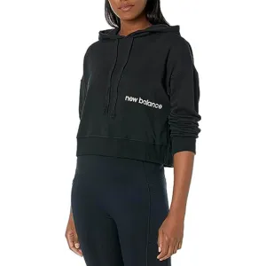 New Balance Women's Nb Essentials Sweatshirt, black