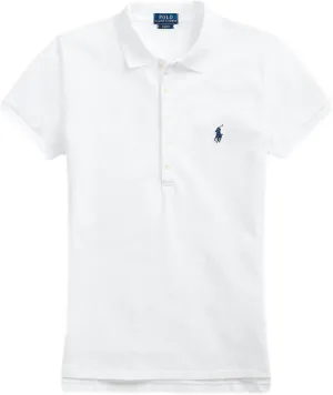 POLO RALPH LAUREN Women's Slim Fit Mesh Polo Shirt