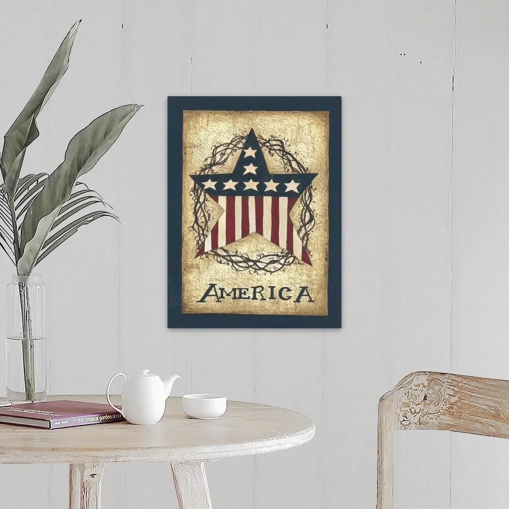 "America" Canvas Wall Art