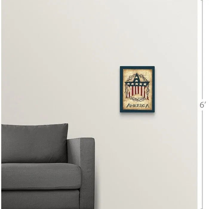 "America" Canvas Wall Art
