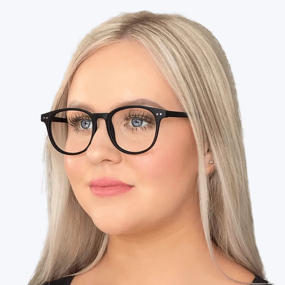 ScreenTime Billie Computer Glasses - Black - Readers