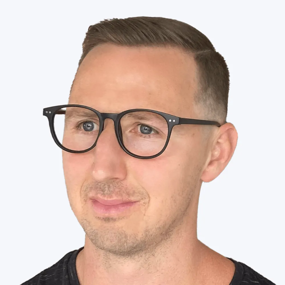 ScreenTime Billie Computer Glasses - Black - Readers