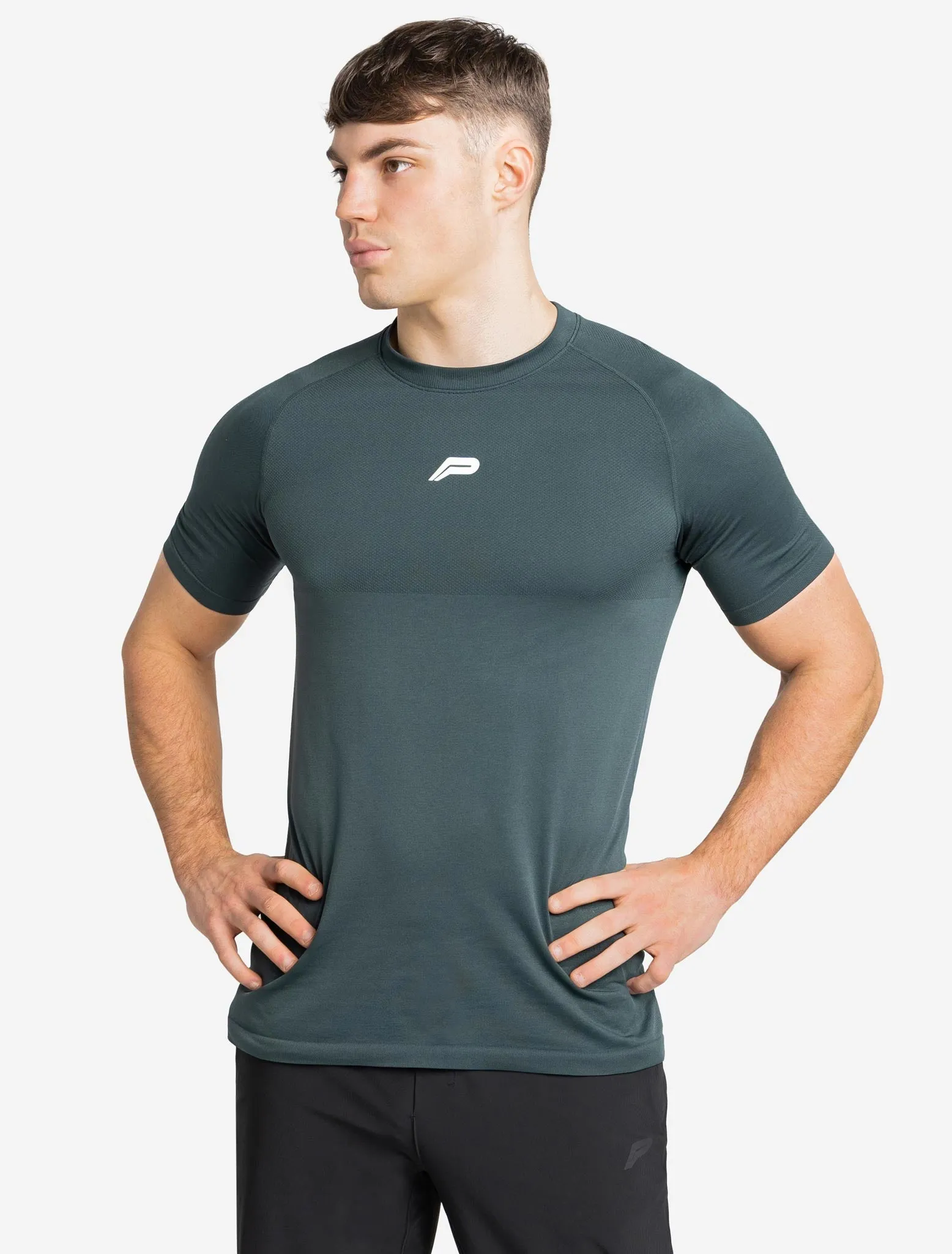 Seamless T-Shirt - Dark Green
