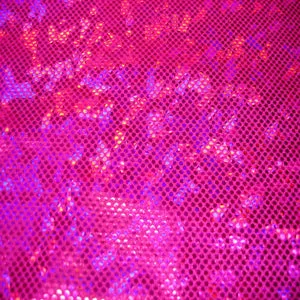 Shattered Glass Spandex- Hot Pink