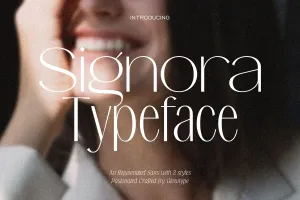 Signora Typeface