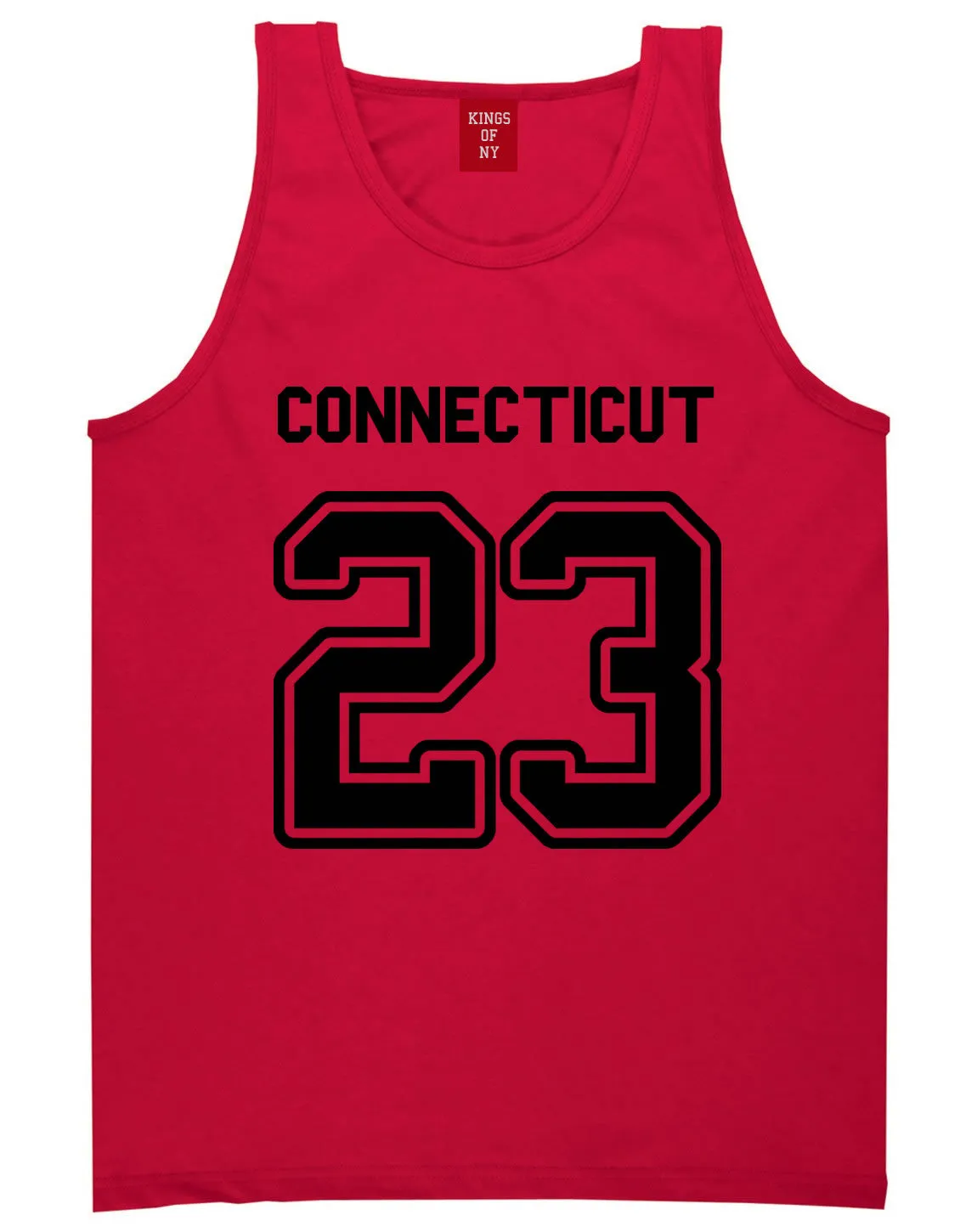 Sport Style Connecticut 23 Team State Jersey Mens Tank Top