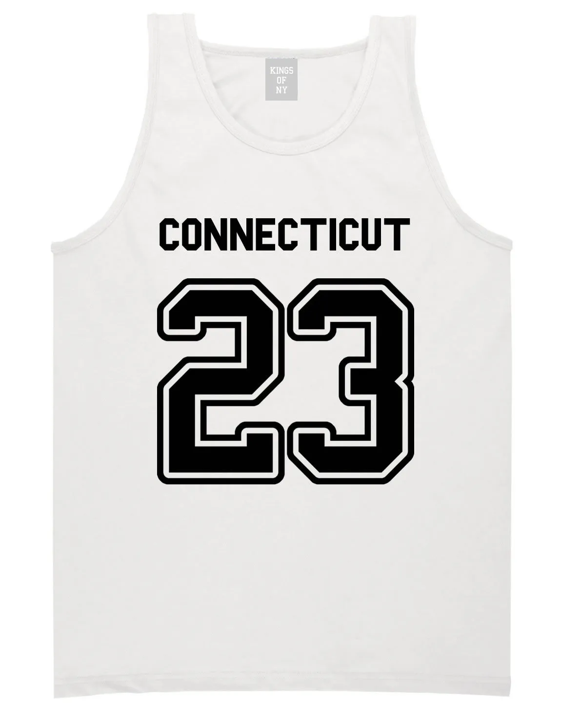 Sport Style Connecticut 23 Team State Jersey Mens Tank Top