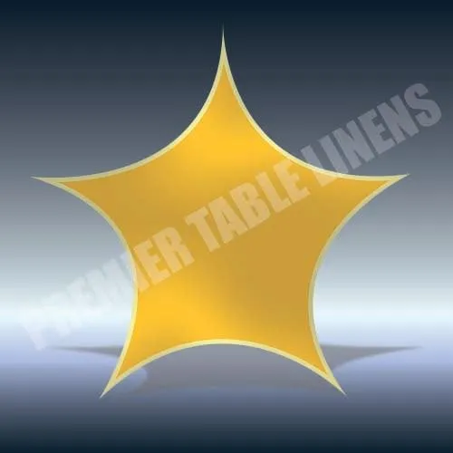 Star Shape Spandex Hanging Sail