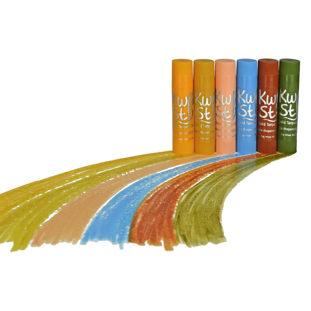 The Pencil Grip Kwik Stix 6 pack  Earth Tones*
