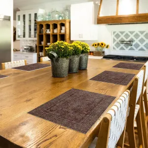 Victoria Placemat | Wine - Premium Vinyl Mat